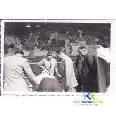 1955 Oberspay Duitsland Schotell-werf Ophalen van de Douaneboten Coll. HKR geschonken door H. vd Laag (7)